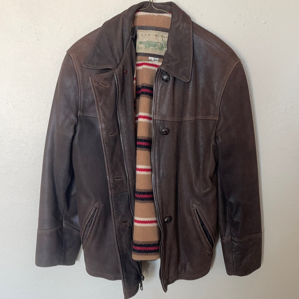 Guess Leather jacket.